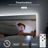 Bande LED COB de 20 m, bande LED à intensité variable de 24 V, blanc froid 6500 K, largeur de 8 mm, CRI 90+, bande lumineuse LED