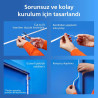 Philips Smart Lighting Bande LED RGB, 15 m, Type C, 16 Mio de Couleurs, Modes Préconfigurés, Découpable, Installation Facile, Co
