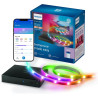 Philips Smart LED Sync Box LED HDMI avec rétroéclairage TV, ruban LED RGBIC pour TV 55-65", synchronisation films, musique, HDMI