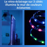 Philips Smart LED Sync Box LED HDMI avec rétroéclairage TV, ruban LED RGBIC pour TV 55-65", synchronisation films, musique, HDMI
