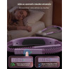 Zivacate Lampe de Lecture de Cou Rechargeable, 3 Températures & 5 Niveaux Réglables, Mains Libres, Minuterie 30/60 Min, Gradatio