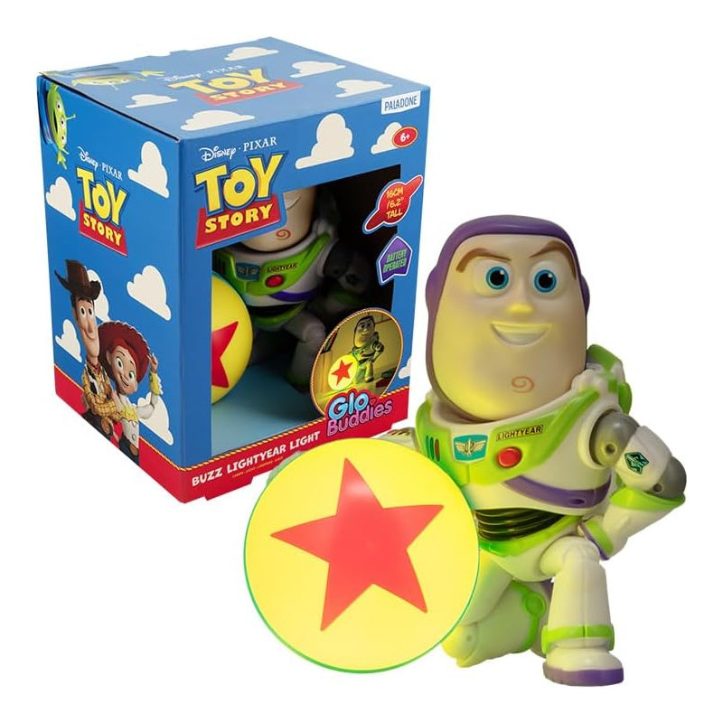 Buzz Lightyear GloBuddies Light, Officially Licensed Toy Story Product, Paladone