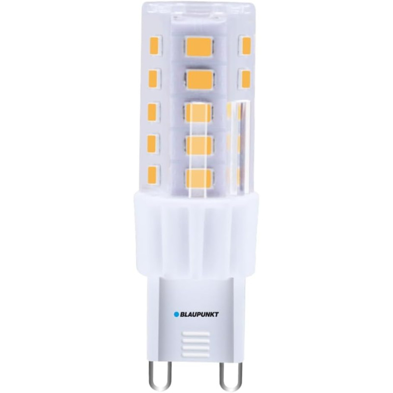 Blaupunkt G9 LED Ampoule Capsule 4W 500lm 4000K Blanc Neutre, Lot de 1 | Non dimmable, Culot G9, Faisceau large 270°, Équivalent