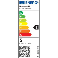 Blaupunkt G9 LED Ampoule Capsule 4W 500lm 4000K Blanc Neutre, Lot de 1 | Non dimmable, Culot G9, Faisceau large 270°, Équivalent