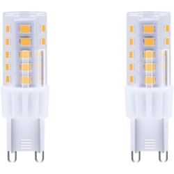 Blaupunkt LED G9 Ampoule Dépolie 4W 500lm 4000K Blanc Naturel, Lot de 2 | Sans scintillement, Finition dépolie anti-reflets, 400