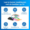 Philips Smart Lighting HDMI Sync Box 2.1 8 K, Rétroéclairage TV 55-65 pouces, Ruban LED RGBIC, Taux de Rafraîchissement Ultra-Ra