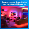 Philips Smart Lighting HDMI Sync Box 2.1 8 K, Rétroéclairage TV 55-65 pouces, Ruban LED RGBIC, Taux de Rafraîchissement Ultra-Ra