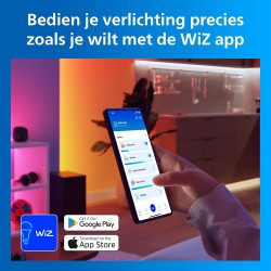 Philips Smart Lighting HDMI Sync Box 2.1 8 K, Rétroéclairage TV 55-65 pouces, Ruban LED RGBIC, Taux de Rafraîchissement Ultra-Ra