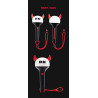 BABYMONSTER Fanlight officiel LightStick avec suivi scellé BM