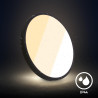 BRILONER - Plafonnier LED, 18W 2000lm, 2700K 3000K 4000K, IP44 Protection éclaboussures, plafonnier lumineux, lampe salle de bai
