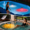 Toowell Éclairage de piscine solaire étanche à LED avec télécommande, RVB, minuterie, 6 couleurs, 12 modes, éclairage flottant p