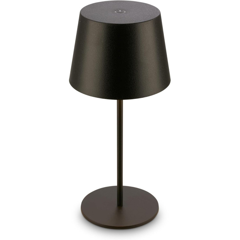 BRILONER - Lampe de table sans fil, variateur tactile continu, fonction mémoire, ip44, câble usb-c, batterie remplaçable, lampe 