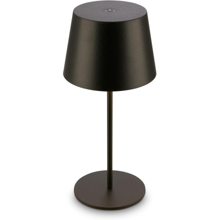 BRILONER - Lampe de table sans fil, variateur tactile continu, fonction mémoire, ip44, câble usb-c, batterie remplaçable, lampe 