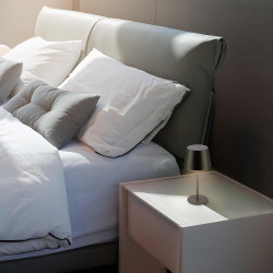 BRILONER - Lampe de table sans fil, variateur tactile continu, fonction mémoire, ip44, câble usb-c, batterie remplaçable, lampe 