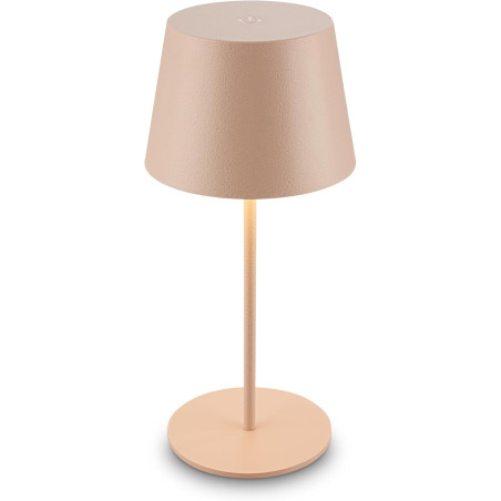 Briloner - lampe de table sans fil, variateur tactile continu, fonction mémoire, ip44, câble usb-c, batterie remplaçable, lampe 