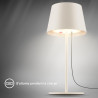 BRILONER - Lampe de table sans fil, variateur tactile continu, fonction mémoire, ip44, câble usb-c, batterie remplaçable, lampe 