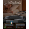 Zivacate Lampe de Lecture de Cou Rechargeable, 3 Températures & 5 Niveaux Réglables, Mains Libres, Minuterie 30/60 Min, Gradatio