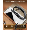 Zivacate Lampe de Lecture de Cou Rechargeable, 3 Températures & 5 Niveaux Réglables, Mains Libres, Minuterie 30/60 Min, Gradatio