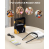 Zivacate Lampe de Lecture de Cou Rechargeable, 3 Températures & 5 Niveaux Réglables, Mains Libres, Minuterie 30/60 Min, Gradatio