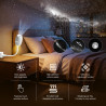 Veilleuse projecteur galaxie pour chambre à coucher – Lampe LED 2 en 1 USB ciel étoilé | Décoration de plafond de voiture et de 