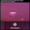 Philips Hue Spot Encastrable Fin, Plafonnier LED Encastré, 1000 lm, 90 mm, Fin, Spectre Complet 1000 K-20000 K, Gradation Ultra 