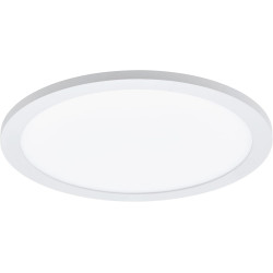 Eglo LED plafonnier Radicosa, lampe dimmable en aluminium et plastique | plafonnier blanc, lumière neutre, lampe cuisine Ø 30 cm