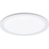 Eglo LED plafonnier Radicosa, lampe dimmable en aluminium et plastique | plafonnier blanc, lumière neutre, lampe cuisine Ø 30 cm