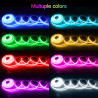 5m wifi COB RGB LED bande lumineuse avec chaîne lumineuse 576led/M 24V dimmable lumière LED déformable avec télécommande bande l