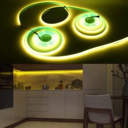 5m wifi COB RGB LED bande lumineuse avec chaîne lumineuse 576led/M 24V dimmable lumière LED déformable avec télécommande bande l