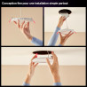 Philips Hue Spot Encastrable Fin, Plafonnier LED Encastré, 1000 lm, 90 mm, Fin, Spectre Complet 1000 K-20000 K, Gradation Ultra 