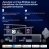 Philips Hue Spot Encastrable Fin, Plafonnier LED Encastré, 1000 lm, 90 mm, Fin, Spectre Complet 1000 K-20000 K, Gradation Ultra 