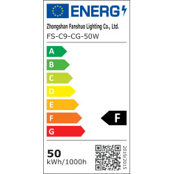 Projecteur LED Extérieur 50W 1 Pièce, 5000LM Spot LED Exterieur | 6500K Blanc Froid Brillant Projecteur Exterieur, IP67 Étanche 