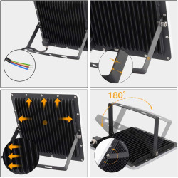 Projecteur LED Extérieur 100W 1 Pièce, 10000LM Spot LED Exterieur | 6500K Blanc Froid Brillant Projecteur Exterieur, IP67 Étanch