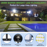 Projecteur LED Extérieur 200W 1 Pièce, 20000LM Spot LED Exterieur | 6500K Blanc Froid Brillant Projecteur Exterieur, IP67 Étanch