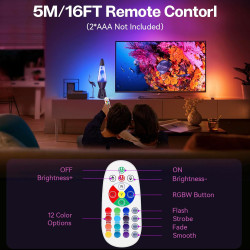 Lampe a Lave LED 17 Changement de Couleur avec Télécommande. Lampes à mouvement liquide pour Enfants Adultes. Lampe d'ambiance o