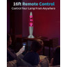 Lampe a Lave XXL LED 17 Couleurs avec Télécommande. Lampes à mouvement liquide pour Enfants Adultes. Veilleuse personnalisée Cad