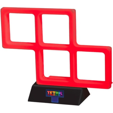 Tetris rouge neon light