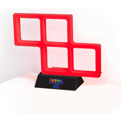 Tetris rouge neon light