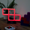 Tetris rouge neon light