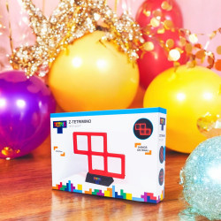 Tetris rouge neon light