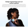 Xiaomi rougemi buds 8 active - écouteurs bluetooth sans fil, semi-intra-auriculaire, haut-parleur de 14,2 mm avec des basses pui