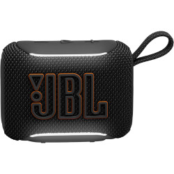 Jbl go 5, enceinte bleutooth ultra‑portable, étanche, noir | puissant jbl pro sound, airtouch pairing, auracast, éclairage ambie