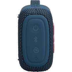Jbl go 5, enceinte bleutooth ultra‑portable, étanche, bleu | puissant jbl pro sound, airtouch pairing, auracast, éclairage ambie