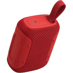 Jbl go 5, enceinte bleutooth ultra‑portable, étanche, rouge | puissant jbl pro sound, airtouch pairing, auracast, éclairage ambi