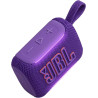 Jbl go 5, enceinte bleutooth ultra‑portable, étanche, violet | puissant jbl pro sound, airtouch pairing, auracast, éclairage amb