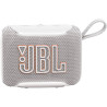 Jbl go 5, enceinte bleutooth ultra‑portable, étanche, blanc | puissant jbl pro sound, airtouch pairing, auracast, éclairage ambi
