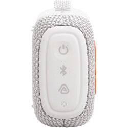 Jbl go 5, enceinte bleutooth ultra‑portable, étanche, blanc | puissant jbl pro sound, airtouch pairing, auracast, éclairage ambi