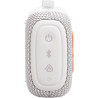 Jbl go 5, enceinte bleutooth ultra‑portable, étanche, blanc | puissant jbl pro sound, airtouch pairing, auracast, éclairage ambi