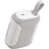 Jbl go 5, enceinte bleutooth ultra‑portable, étanche, blanc | puissant jbl pro sound, airtouch pairing, auracast, éclairage ambi