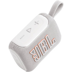 Jbl go 5, enceinte bleutooth ultra‑portable, étanche, blanc | puissant jbl pro sound, airtouch pairing, auracast, éclairage ambi